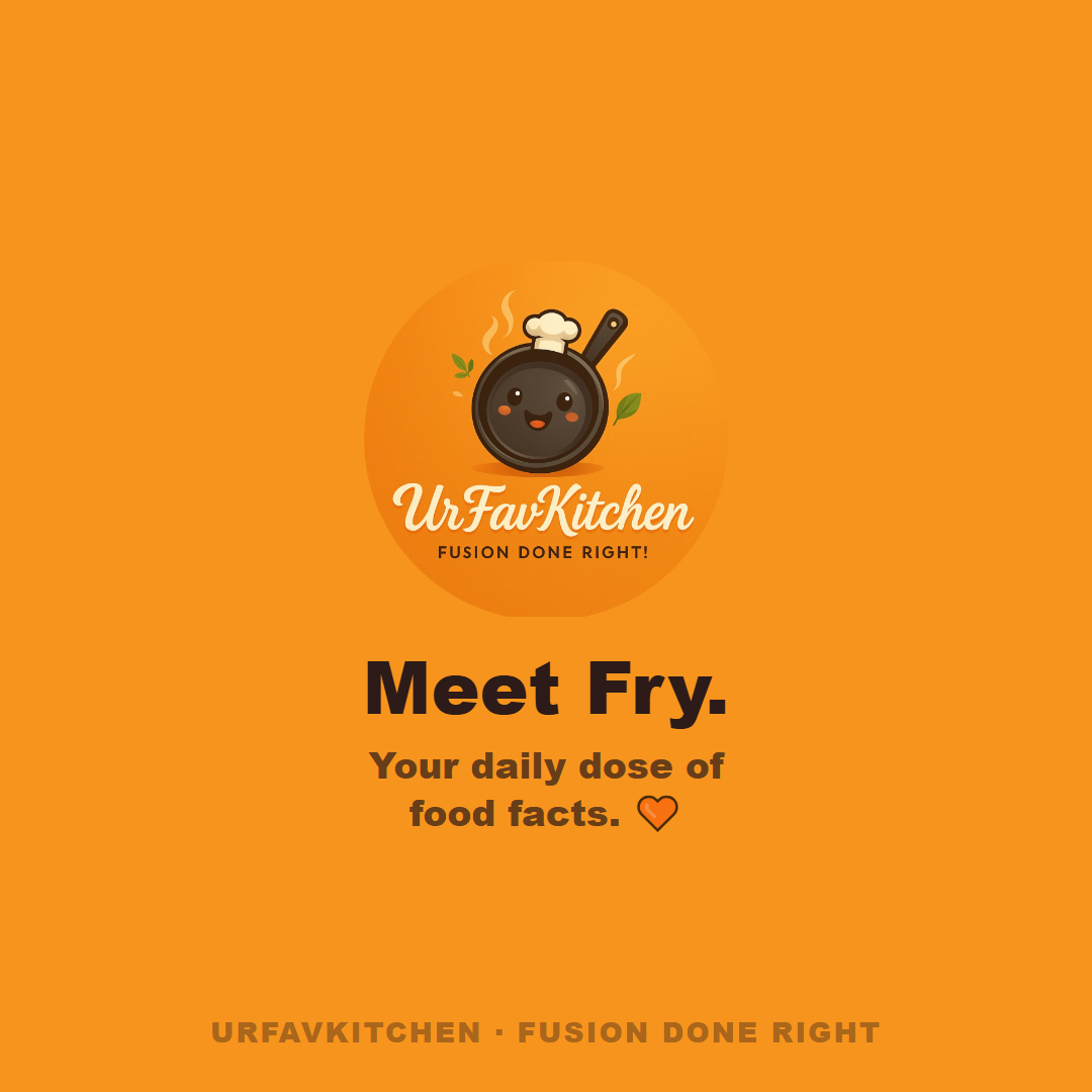 Fry the UrFavKitchen mascot