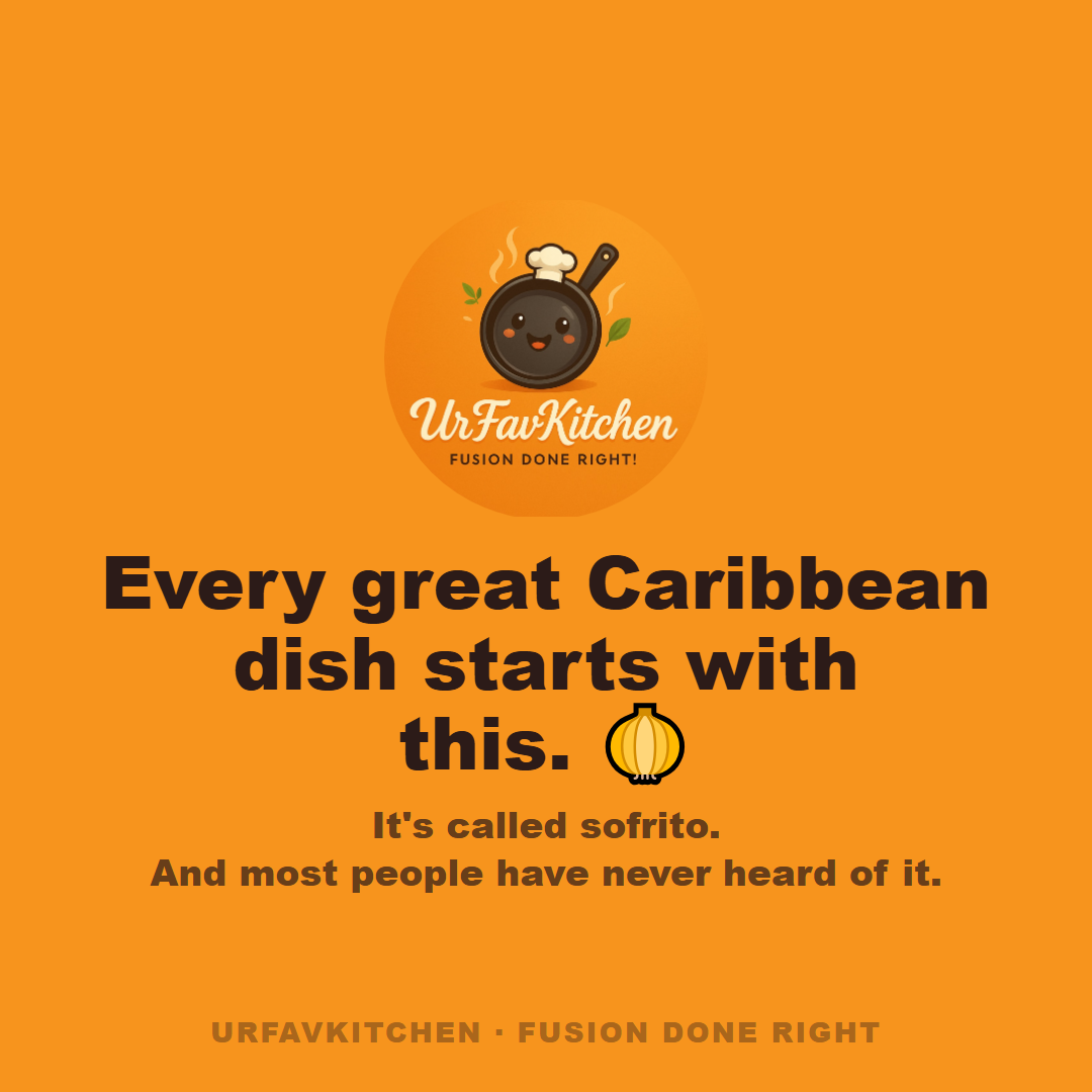 Sofrito — the Caribbean flavor base