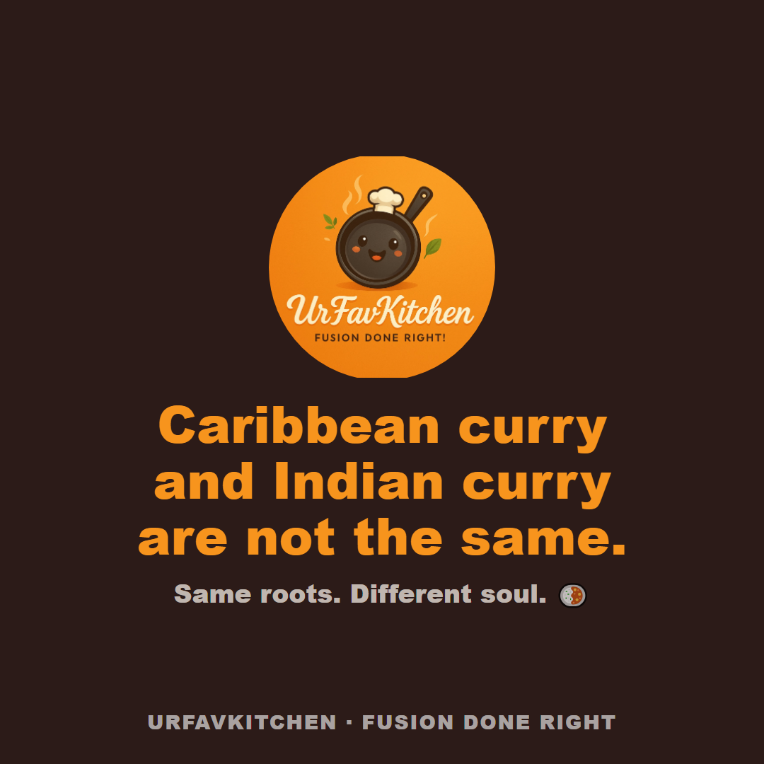 Caribbean vs Indian curry