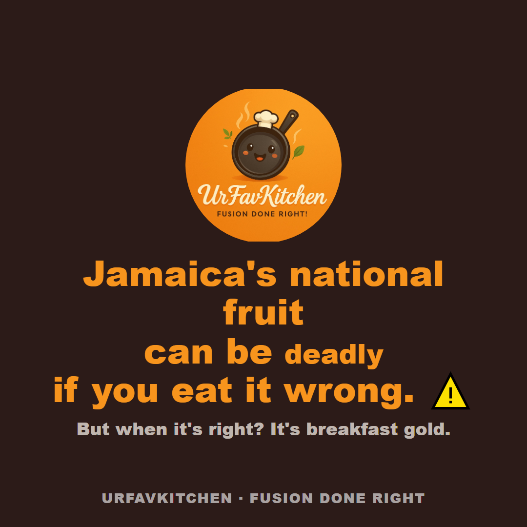 Ackee — Jamaica's national fruit