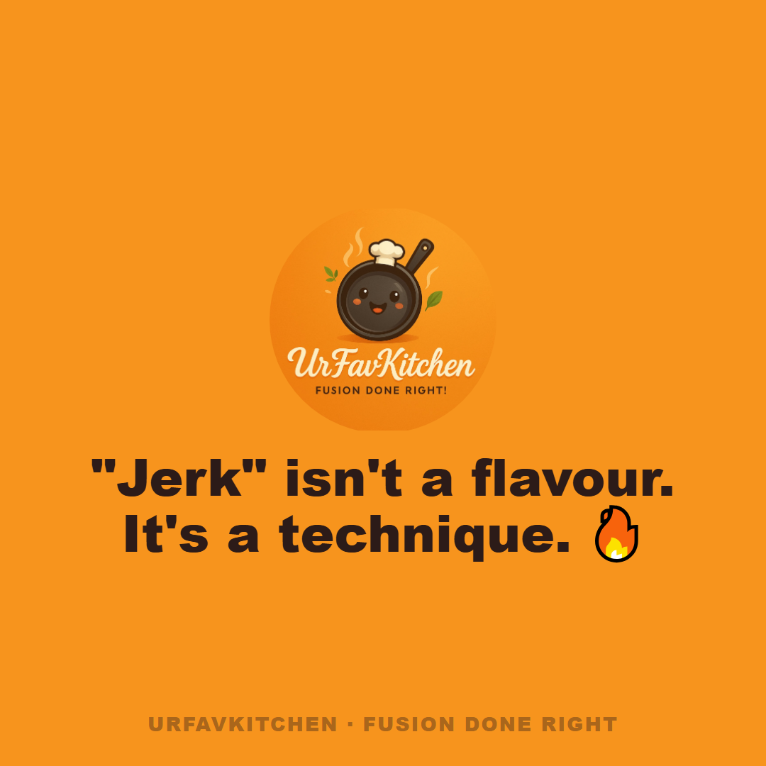 Jerk chicken technique